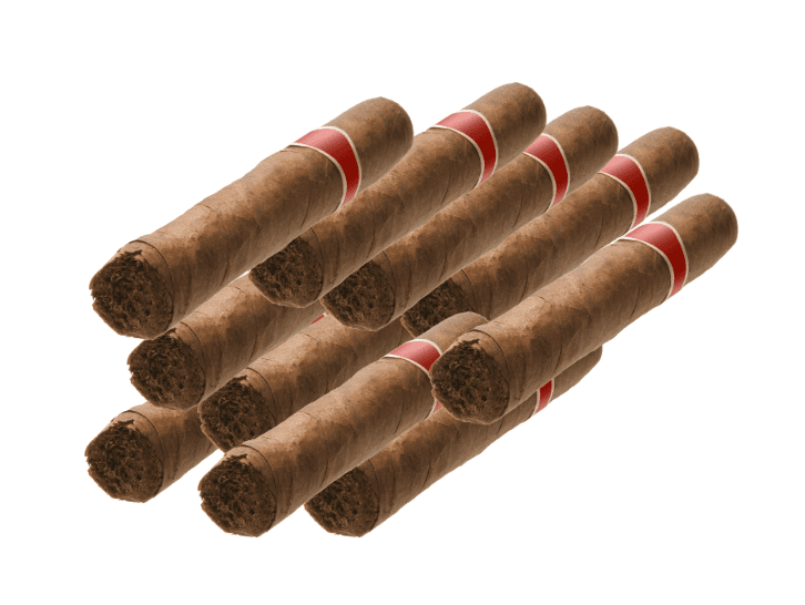 10 Freshly Hand-Rolled Cigars for $45